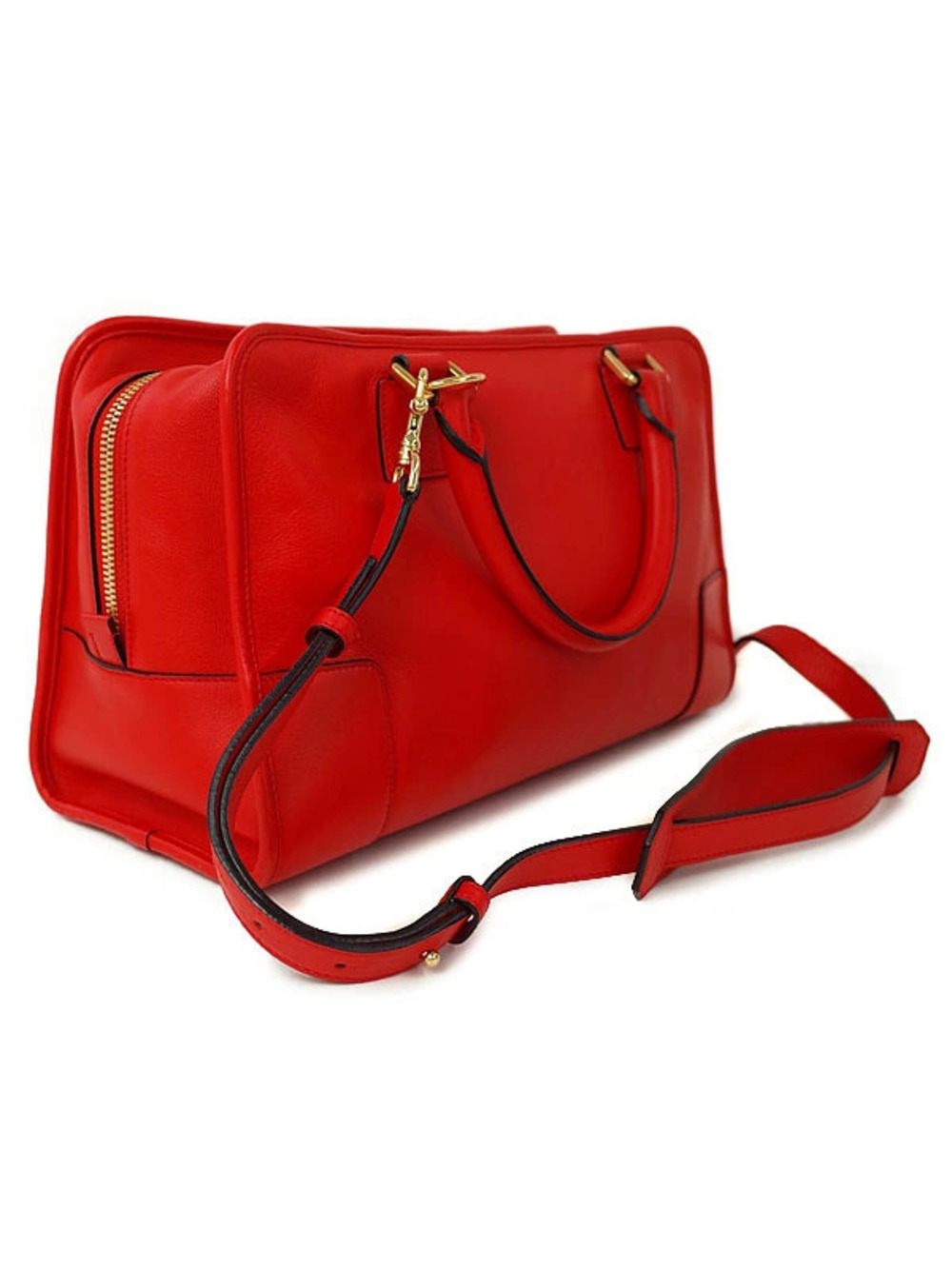 Loewe Anagram Amazona Leather Handbag 2way Shoulder Bag